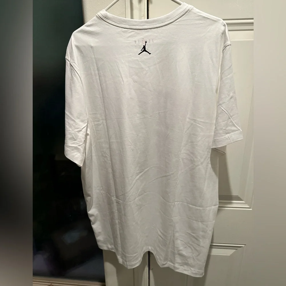 Jordan Stack Short Sleeve Graphic T-Shirt White XXL
